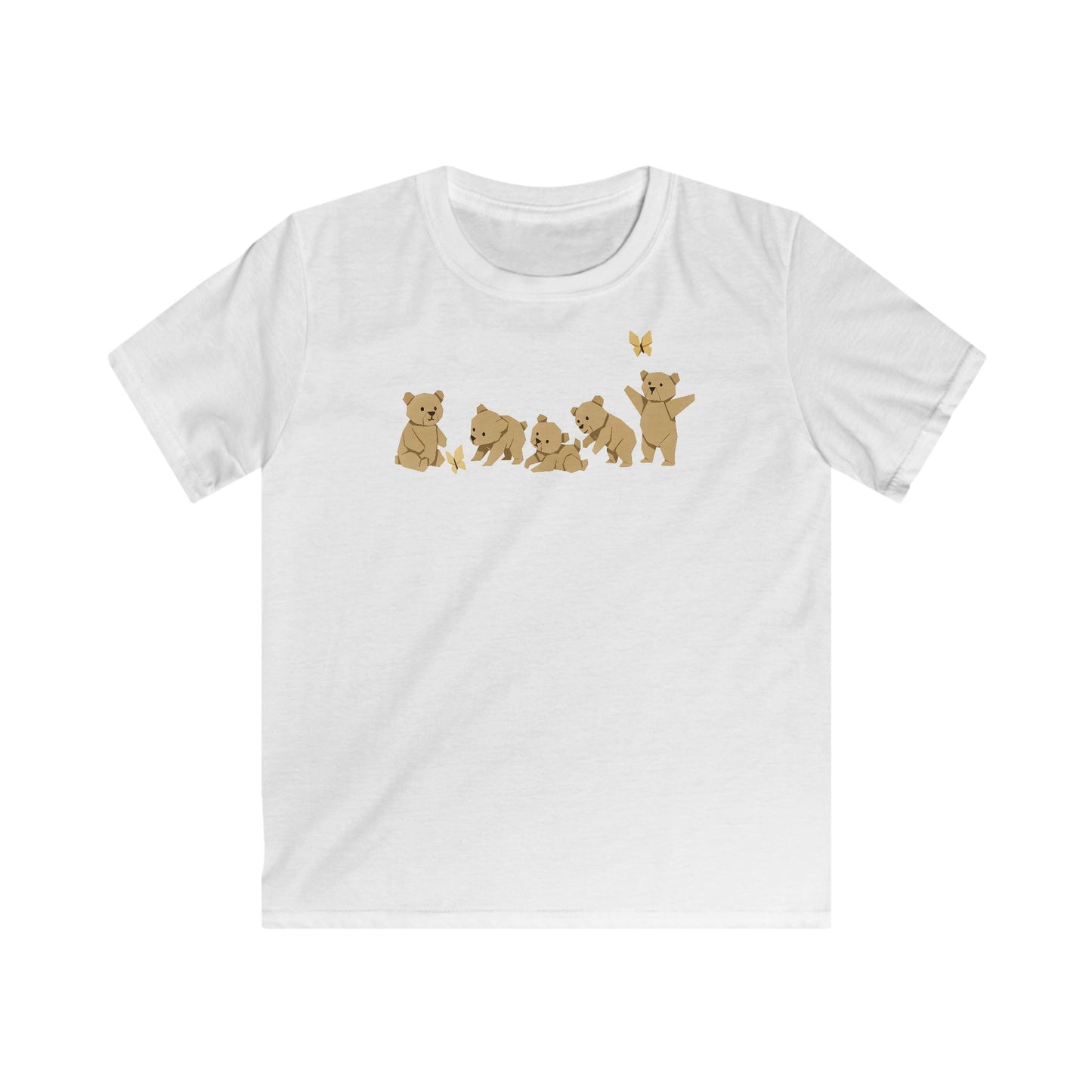 Children's Origami Baby Bears T-shirt