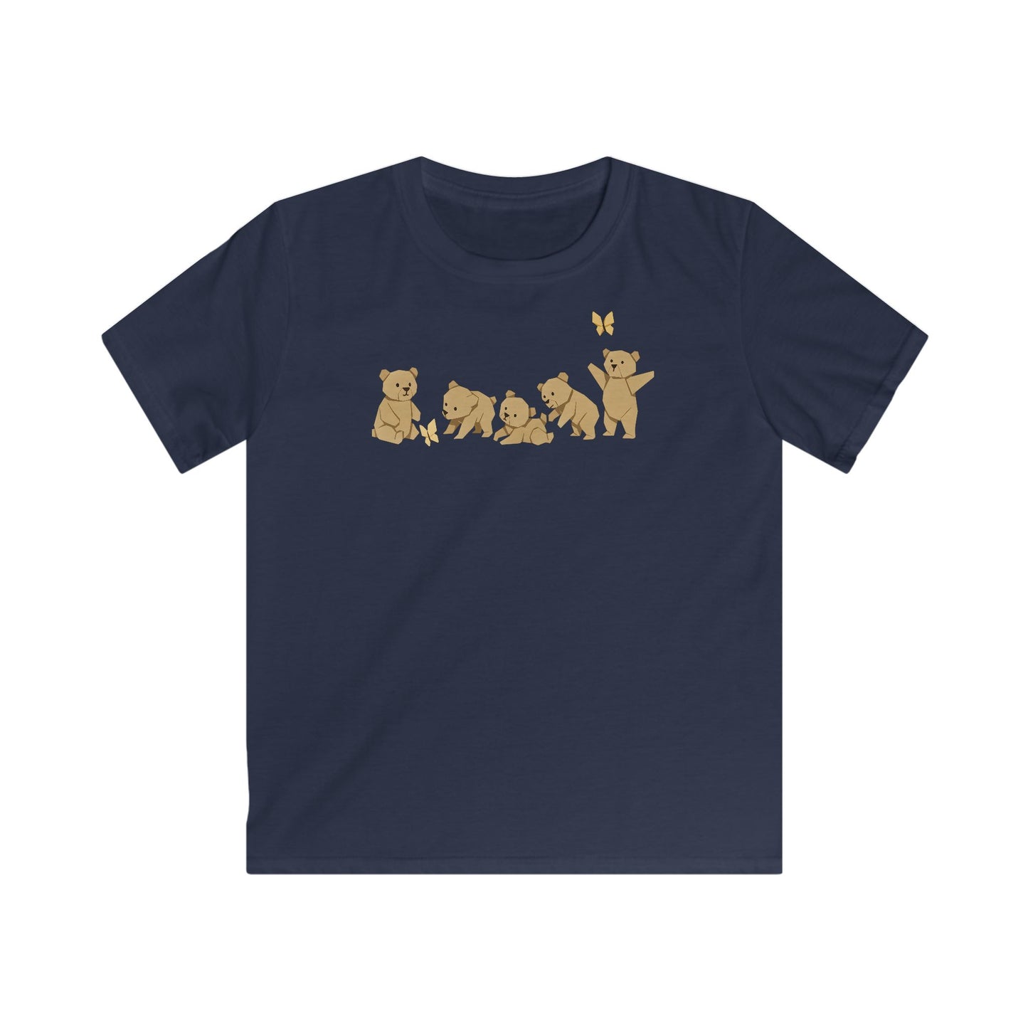 Children's Origami Baby Bears T-shirt