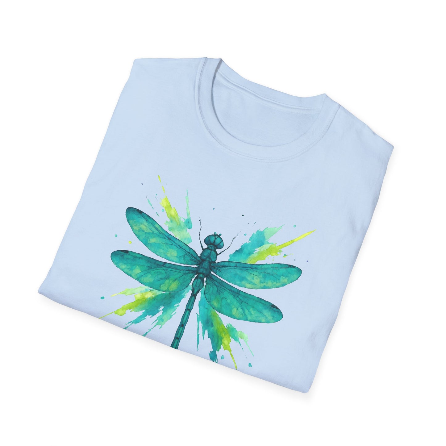 Dragonfly Teal Splash