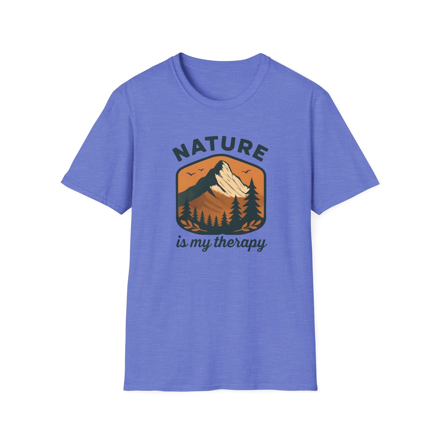 Nature Is My Therapy Landscape T-shirt