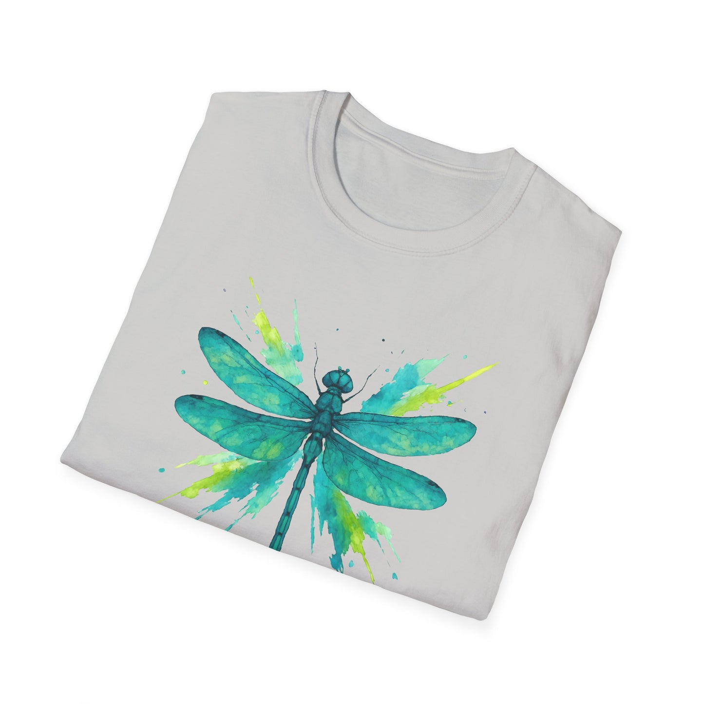 Dragonfly Teal Splash