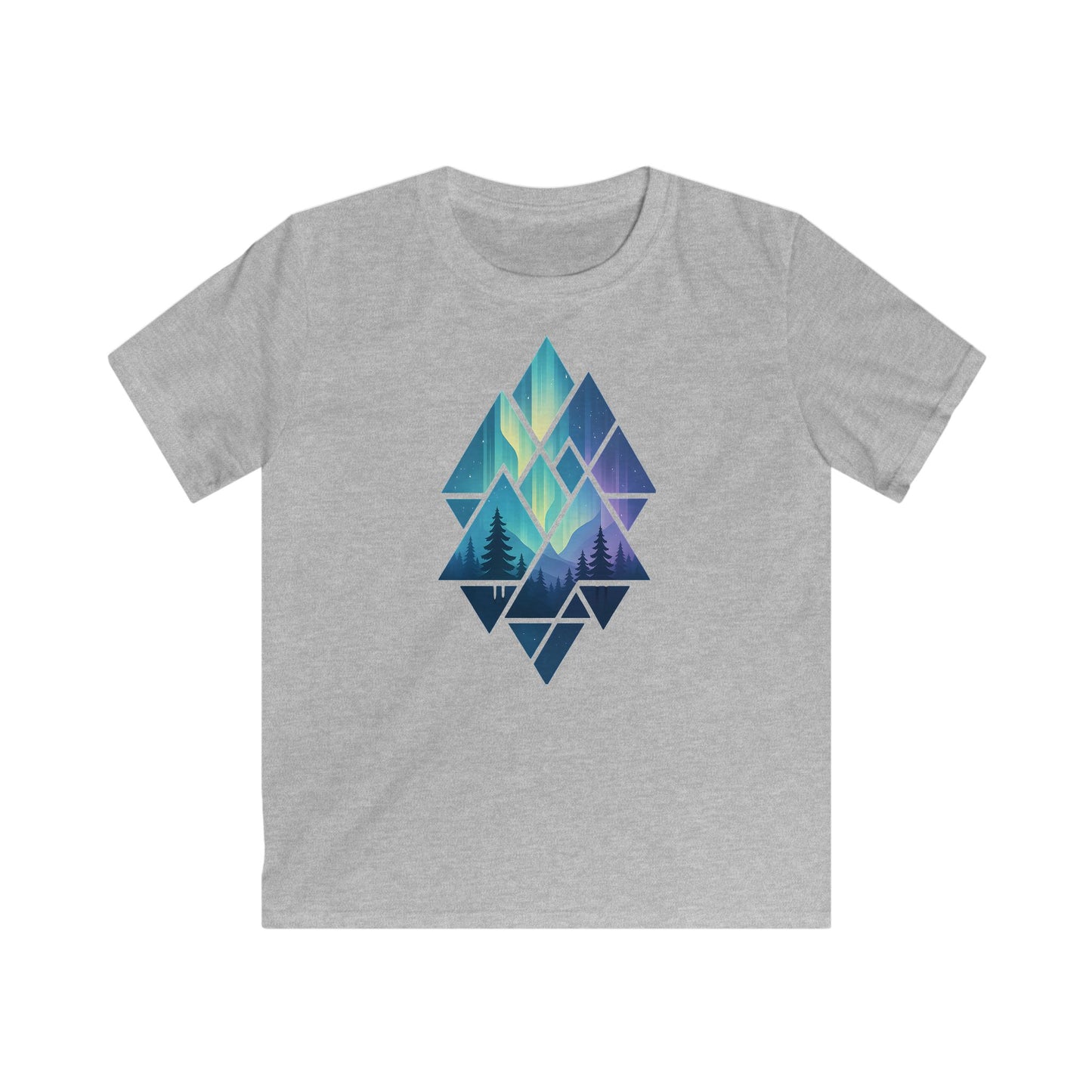 Children's Geometric Aurora T-shirt