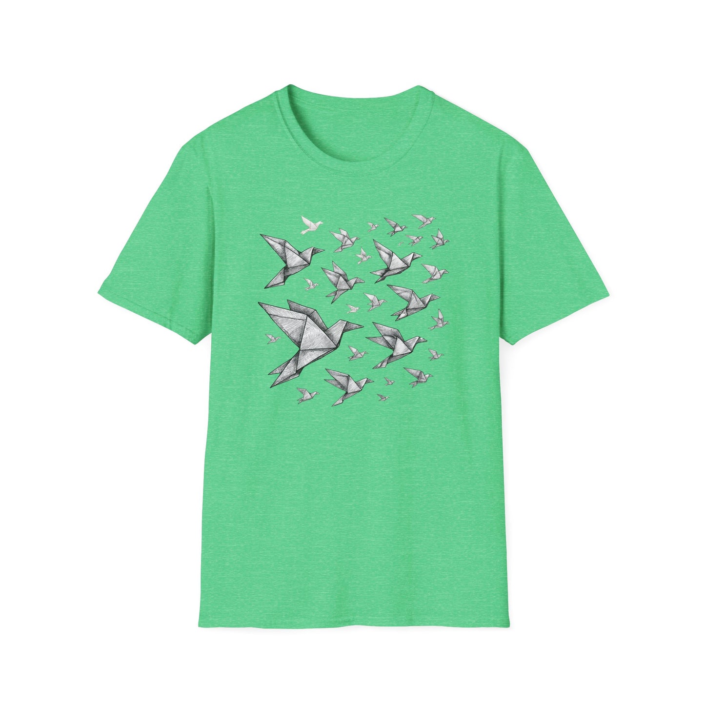 Origami Birds In Flight