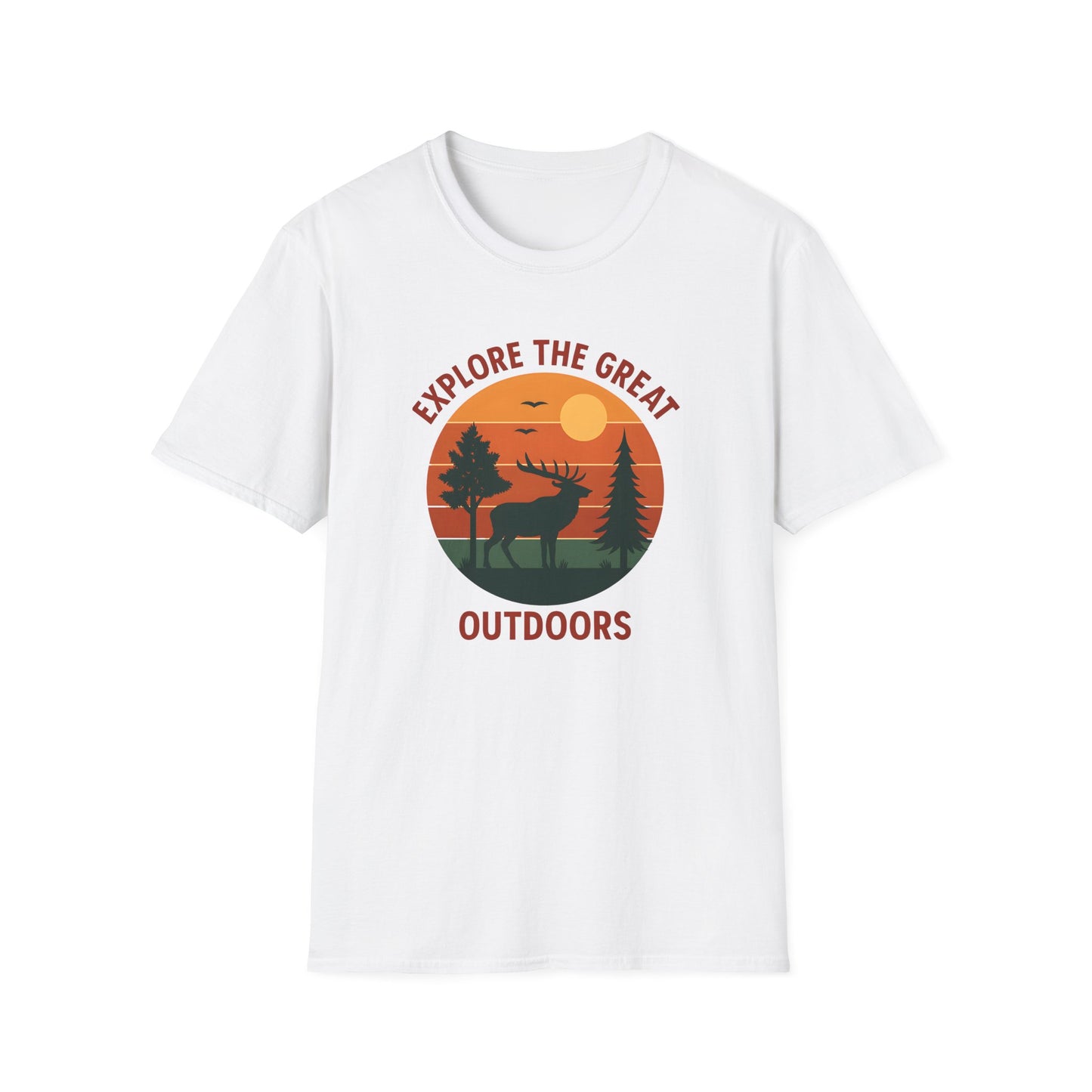 Retro Explore the Great Outdoors T-shirt