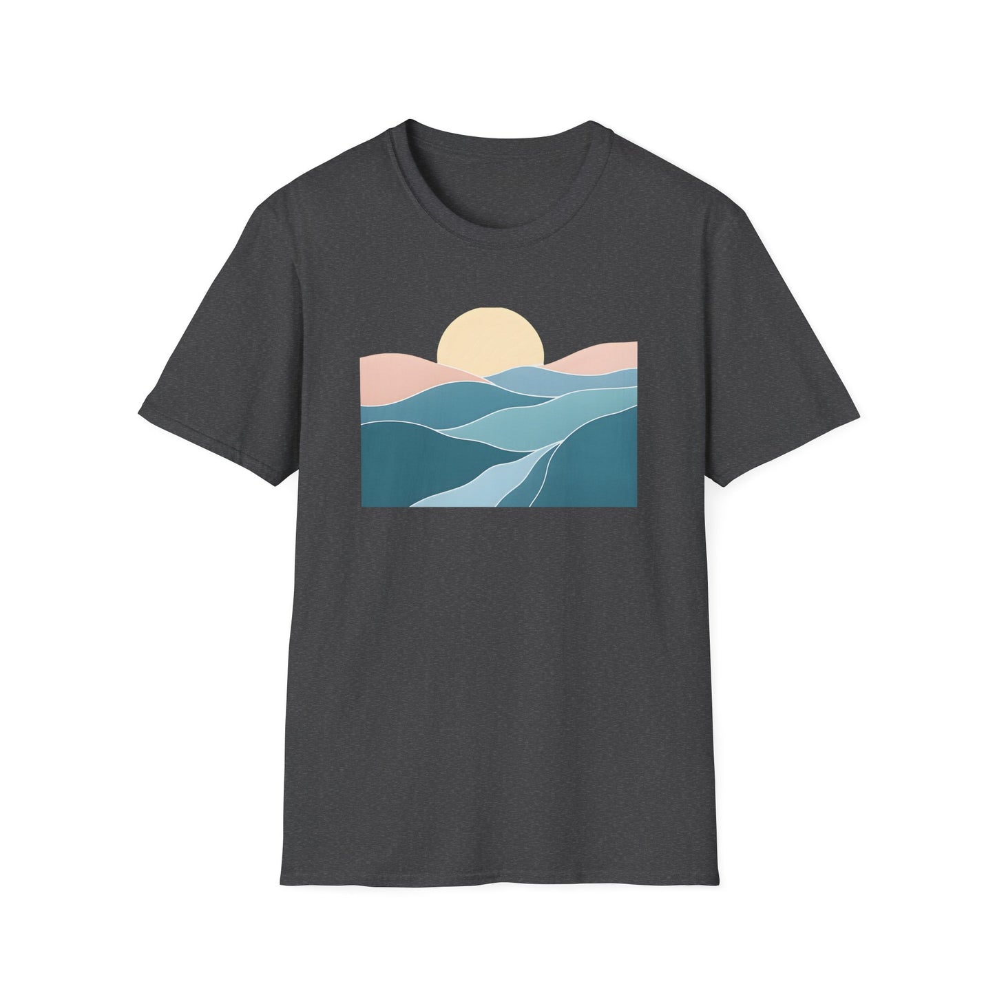 Sunset Over Rolling Hills T-shirt