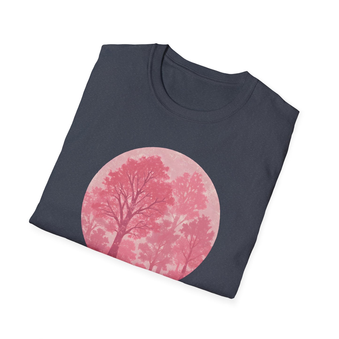 Forest Oil Painting Pinkscale
