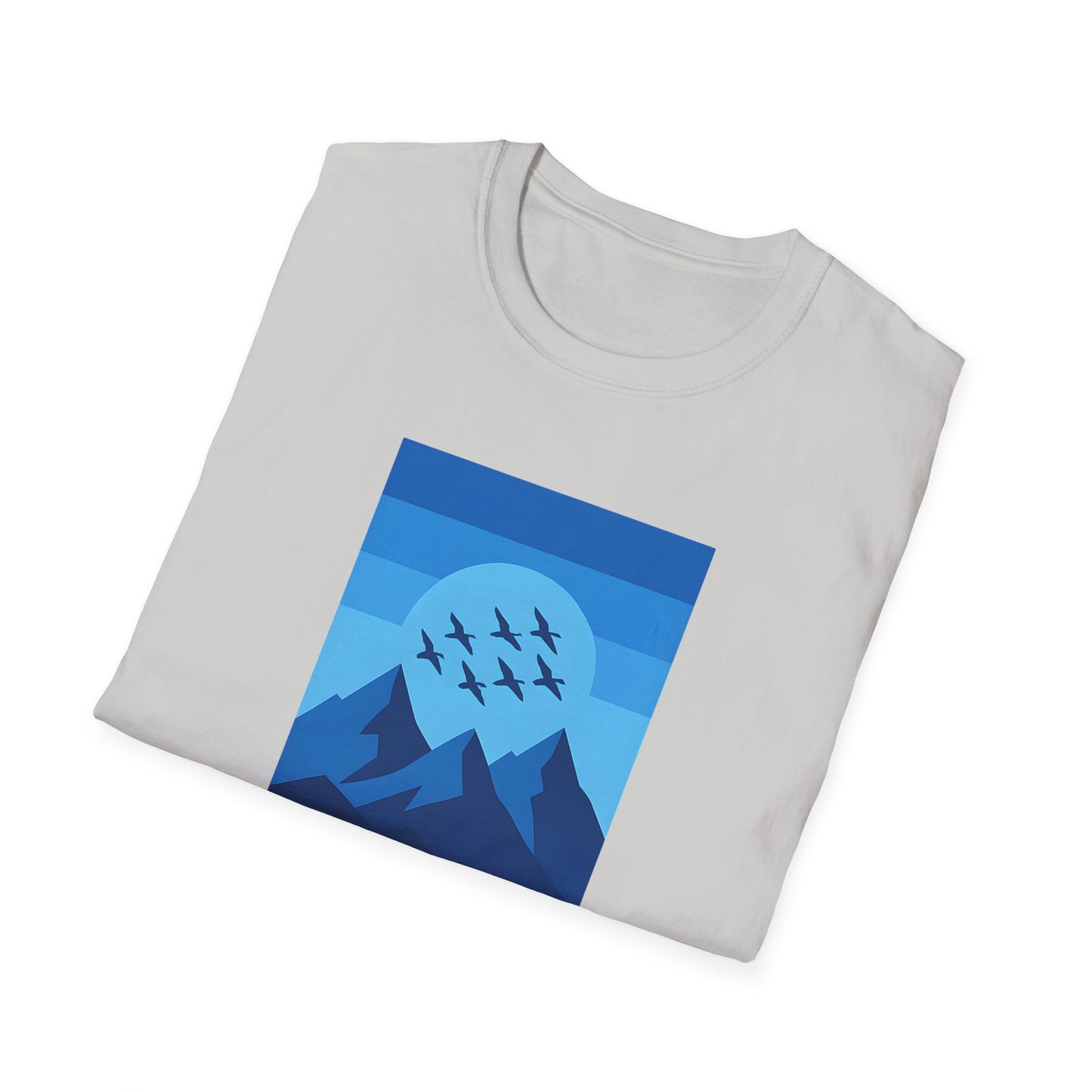 Blue Mountain Flight Silhouette T-shirt