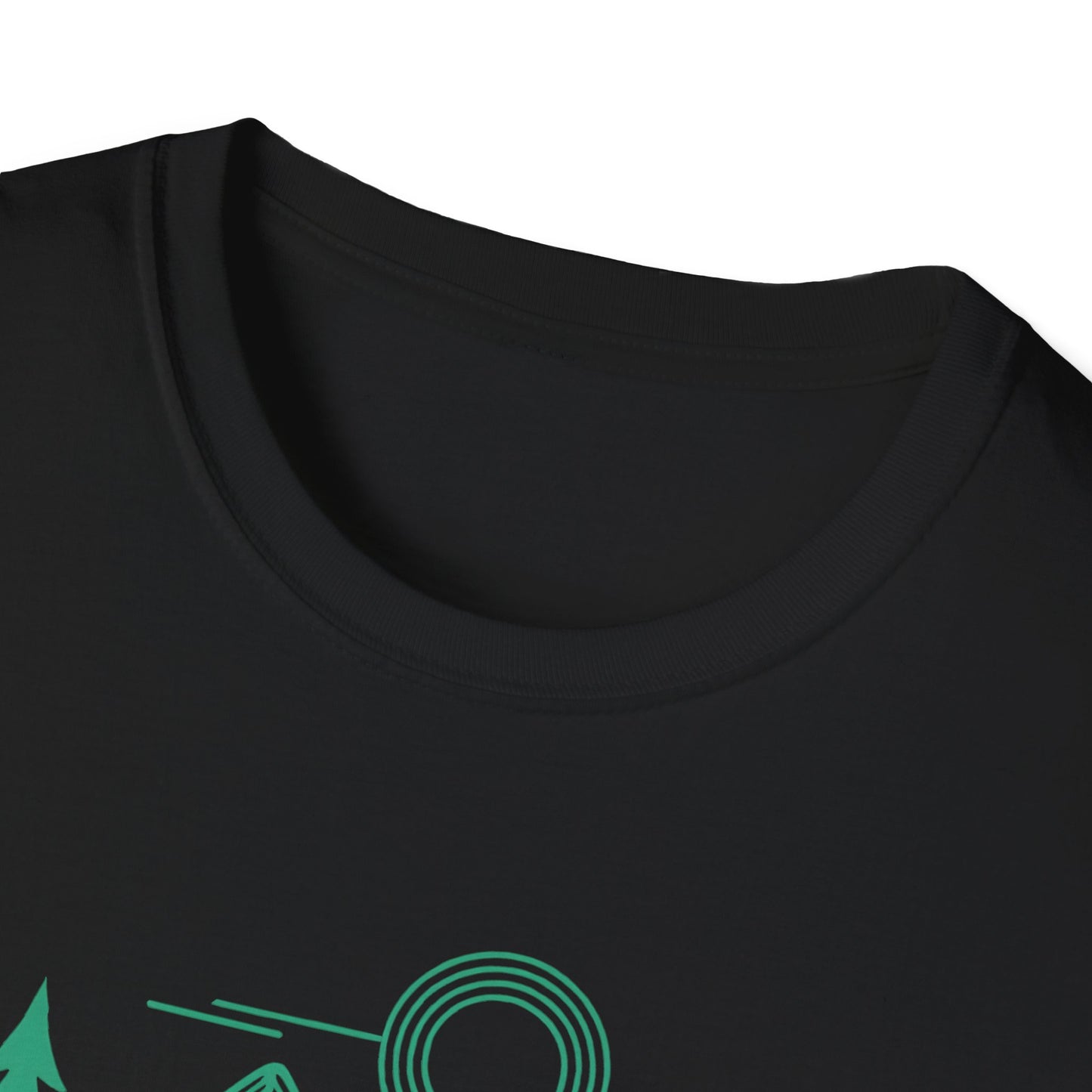 Geometrical Landscape Teal
