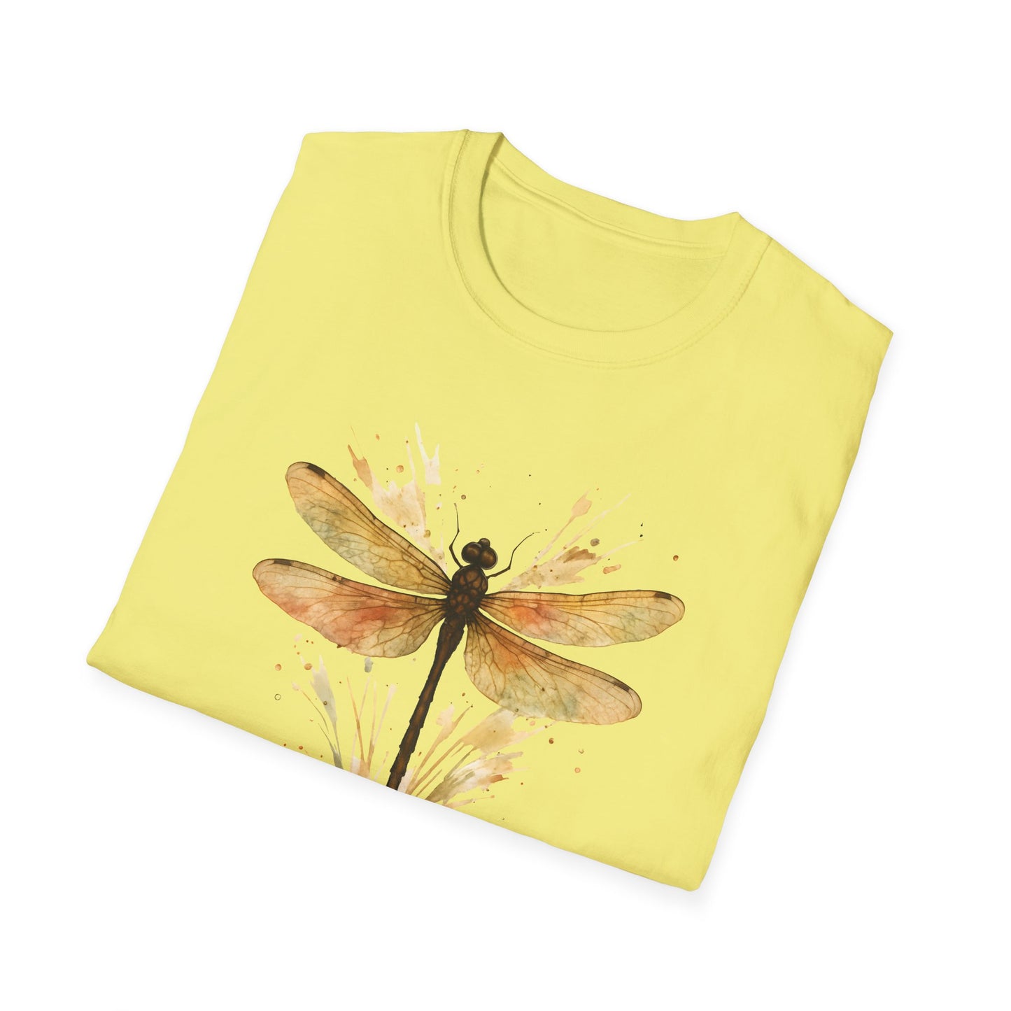 Dragonfly Gold Splash T-shirt