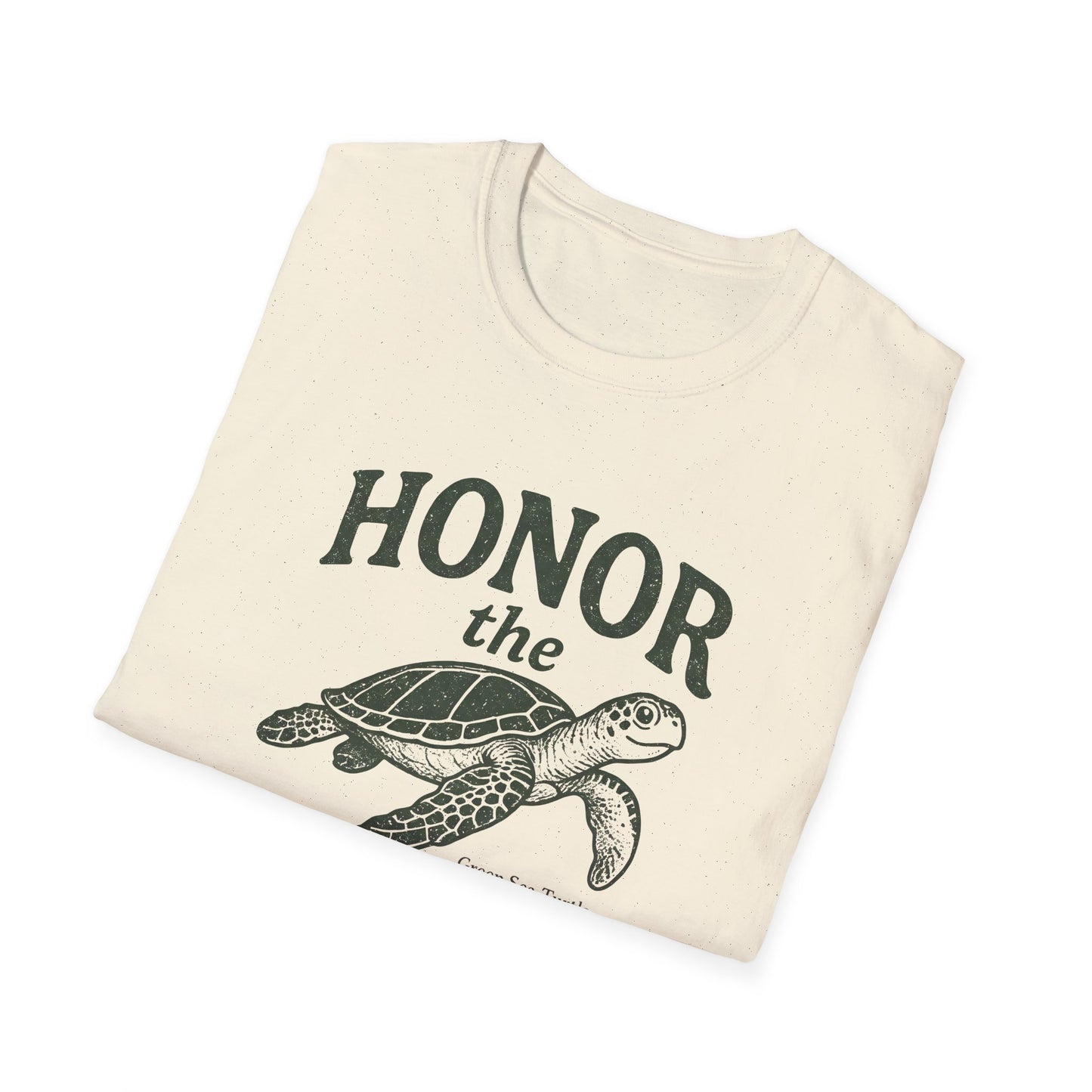 Honor The Natives Green Sea Turtle