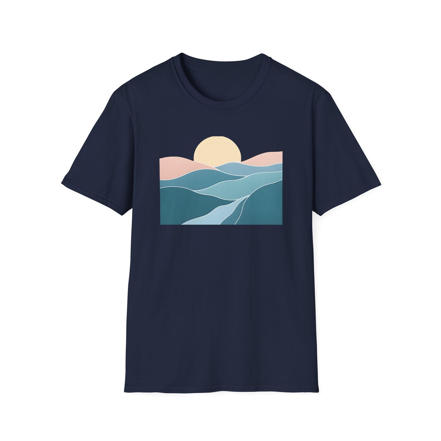 Sunset Over Rolling Hills T-shirt