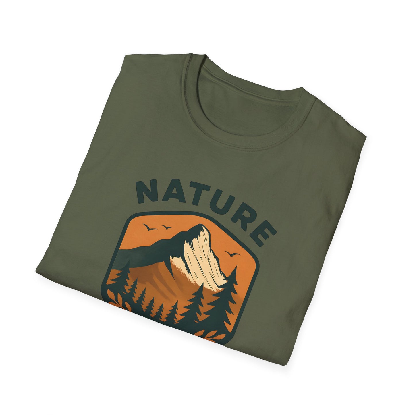 Nature Is My Therapy Landscape T-shirt