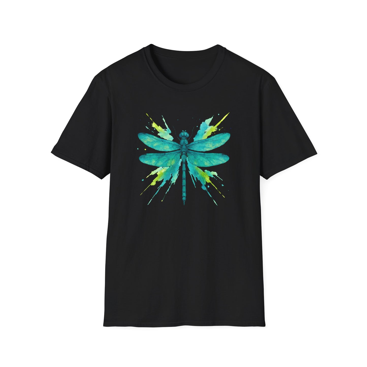 Dragonfly Teal Splash
