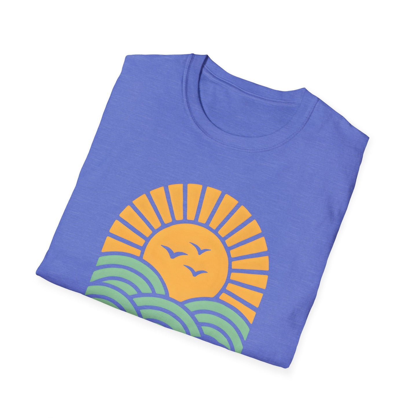 Sunrise Over Serene Waves T-shirt