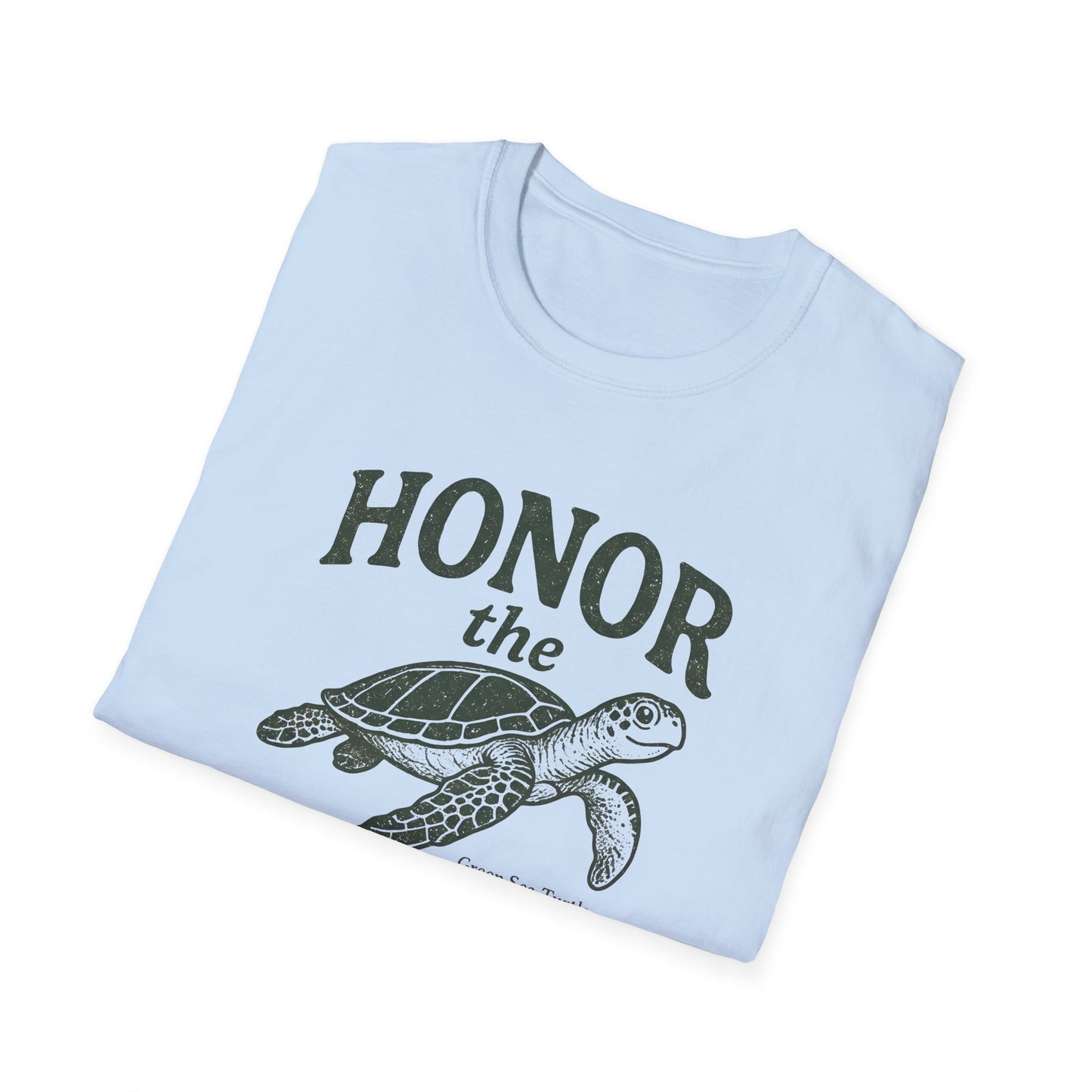 Honor The Natives Green Sea Turtle