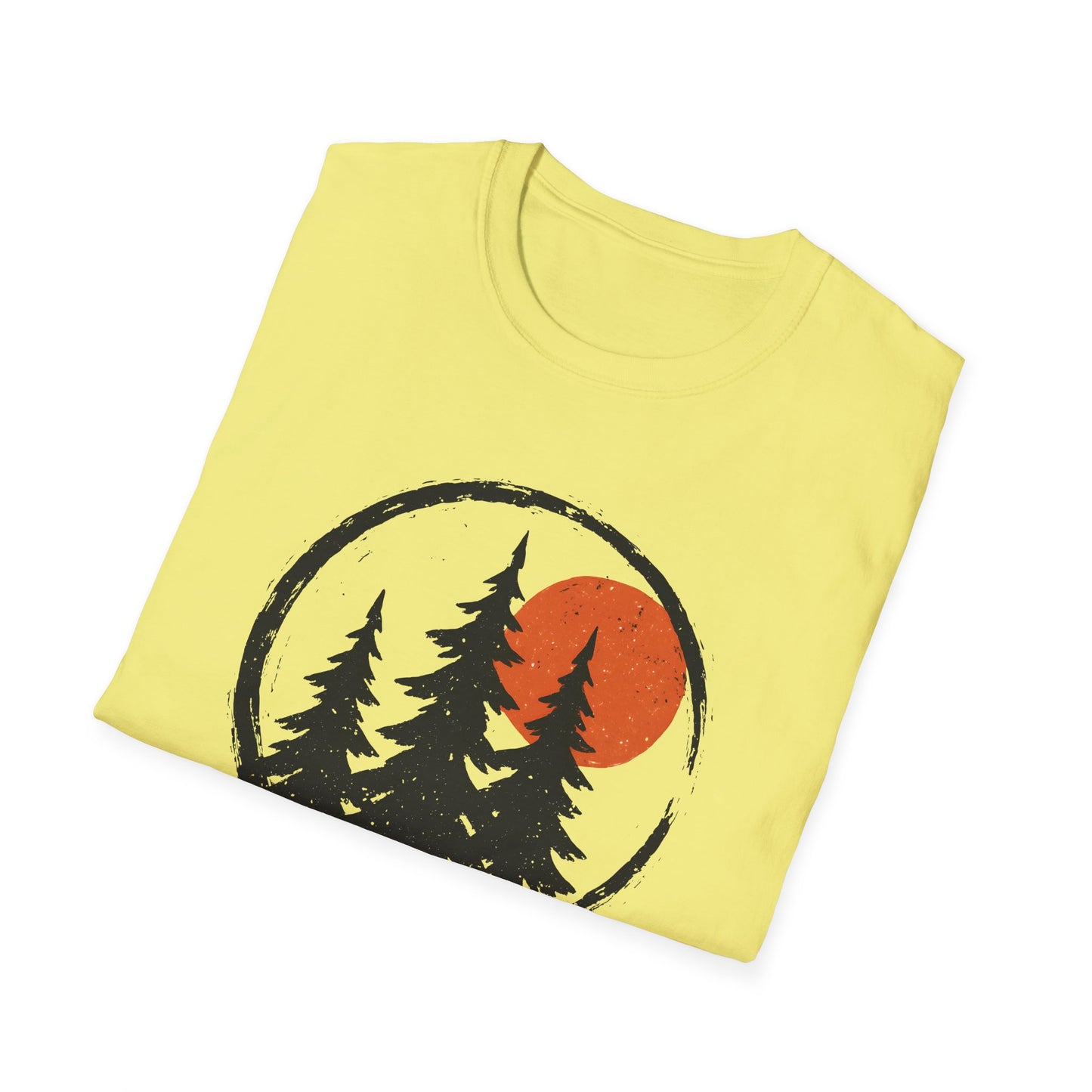 Sunset Pines Ink Stamp T-shirt