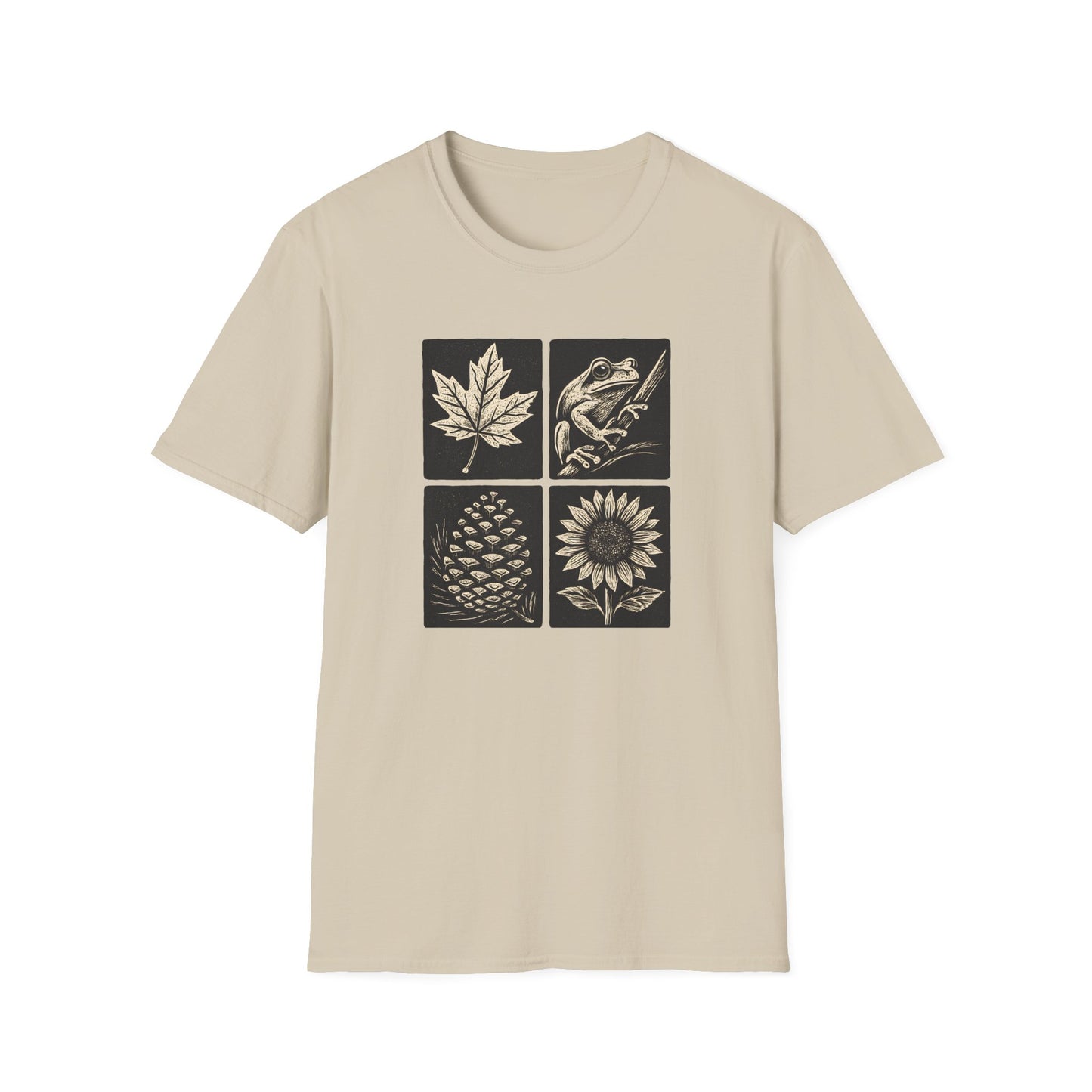 Woodland Magic Flora and Fauna T-shirt