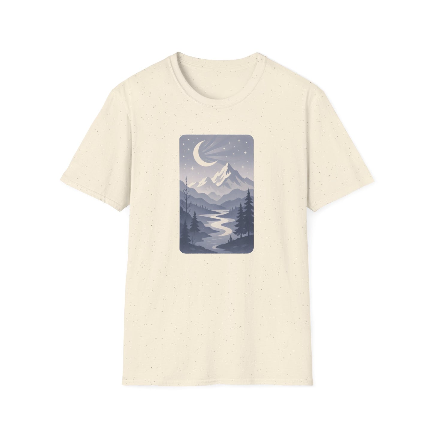 Moonlit Mountain Valley T-shirt