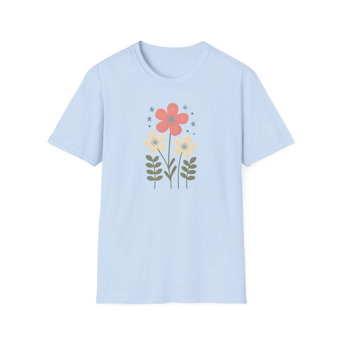 Stars and flowers Simple