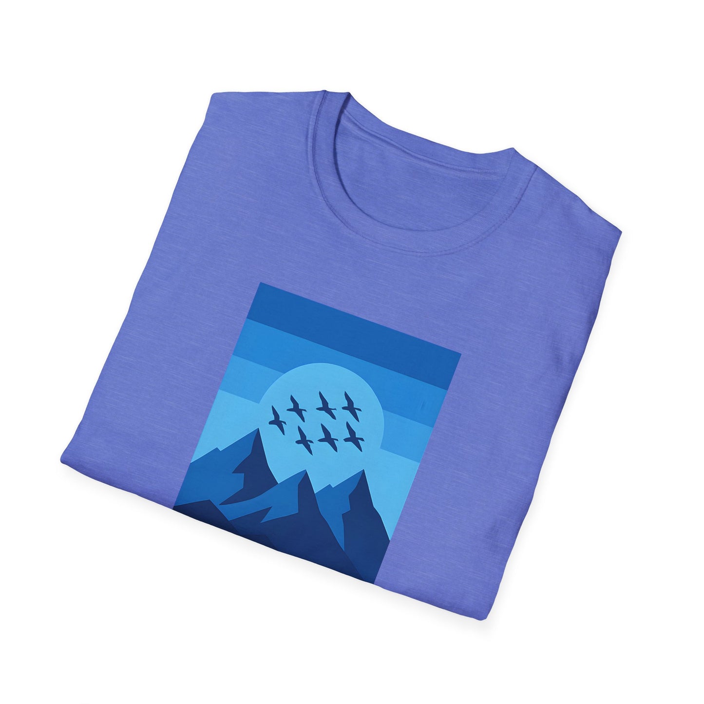Blue Mountain Flight Silhouette T-shirt