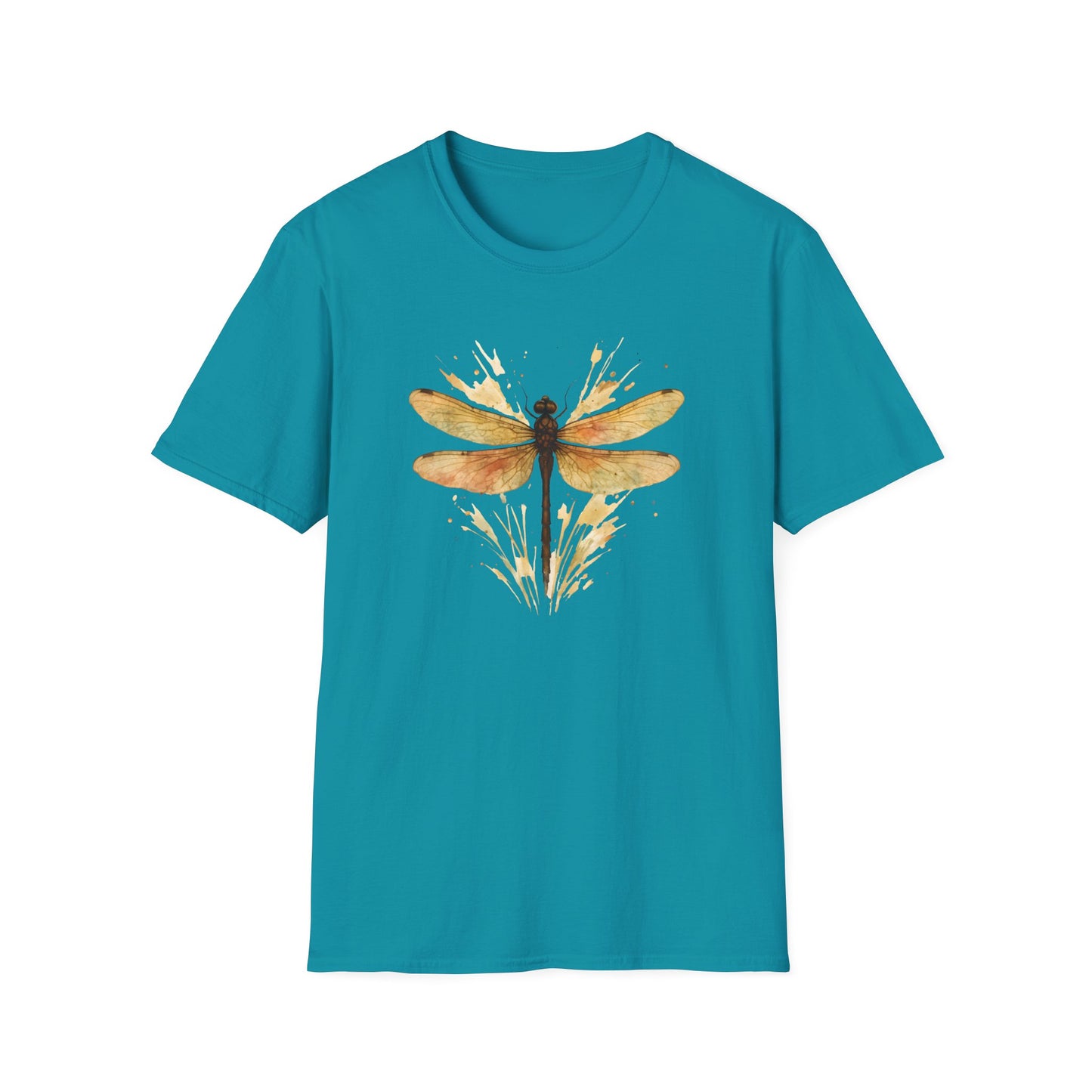 Dragonfly Gold Splash T-shirt