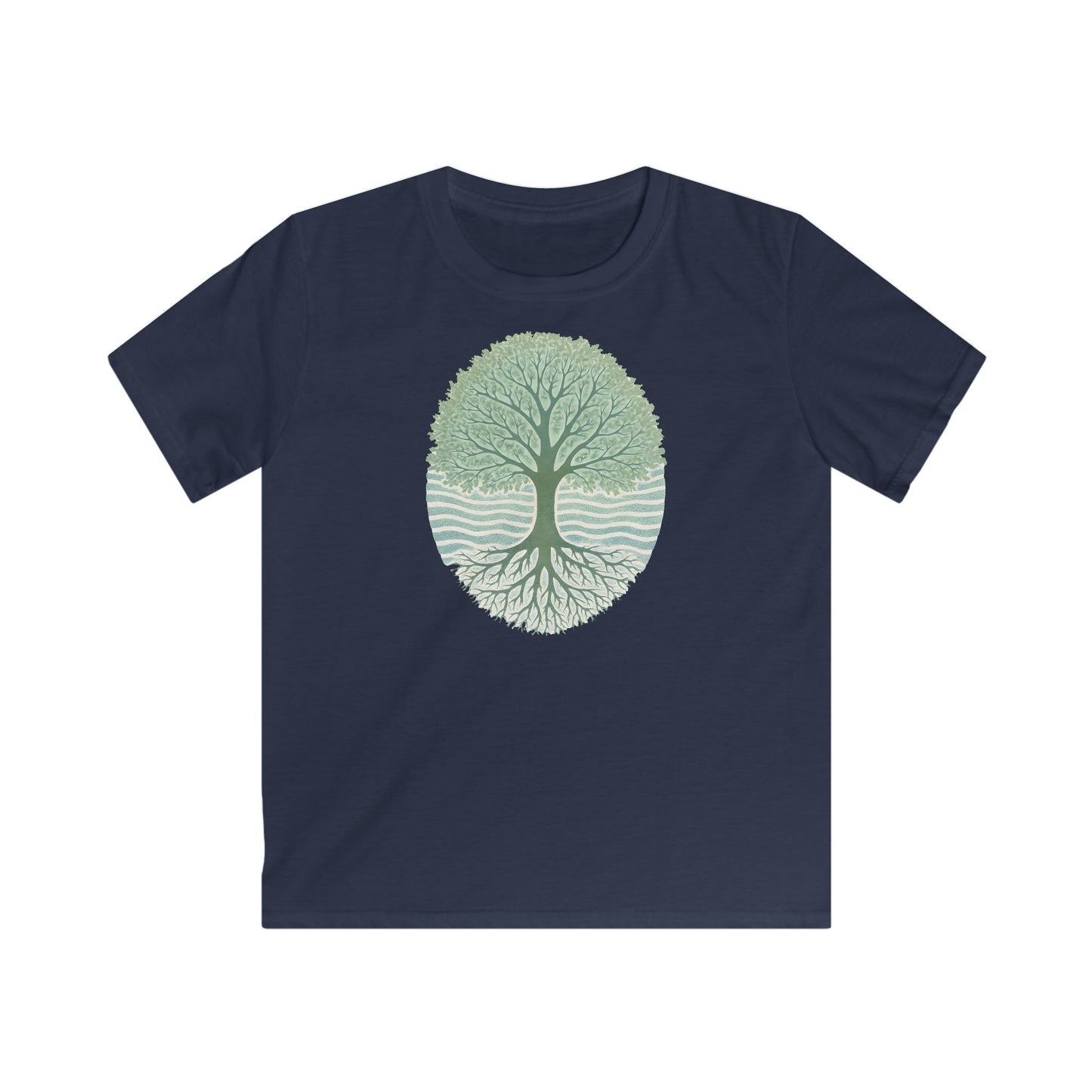 Children’s Roots Waves and Leaves T-shirt
