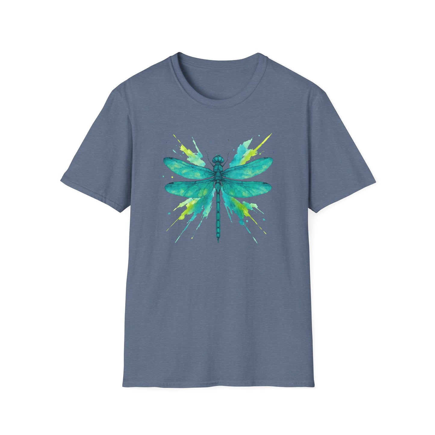 Dragonfly Teal Splash