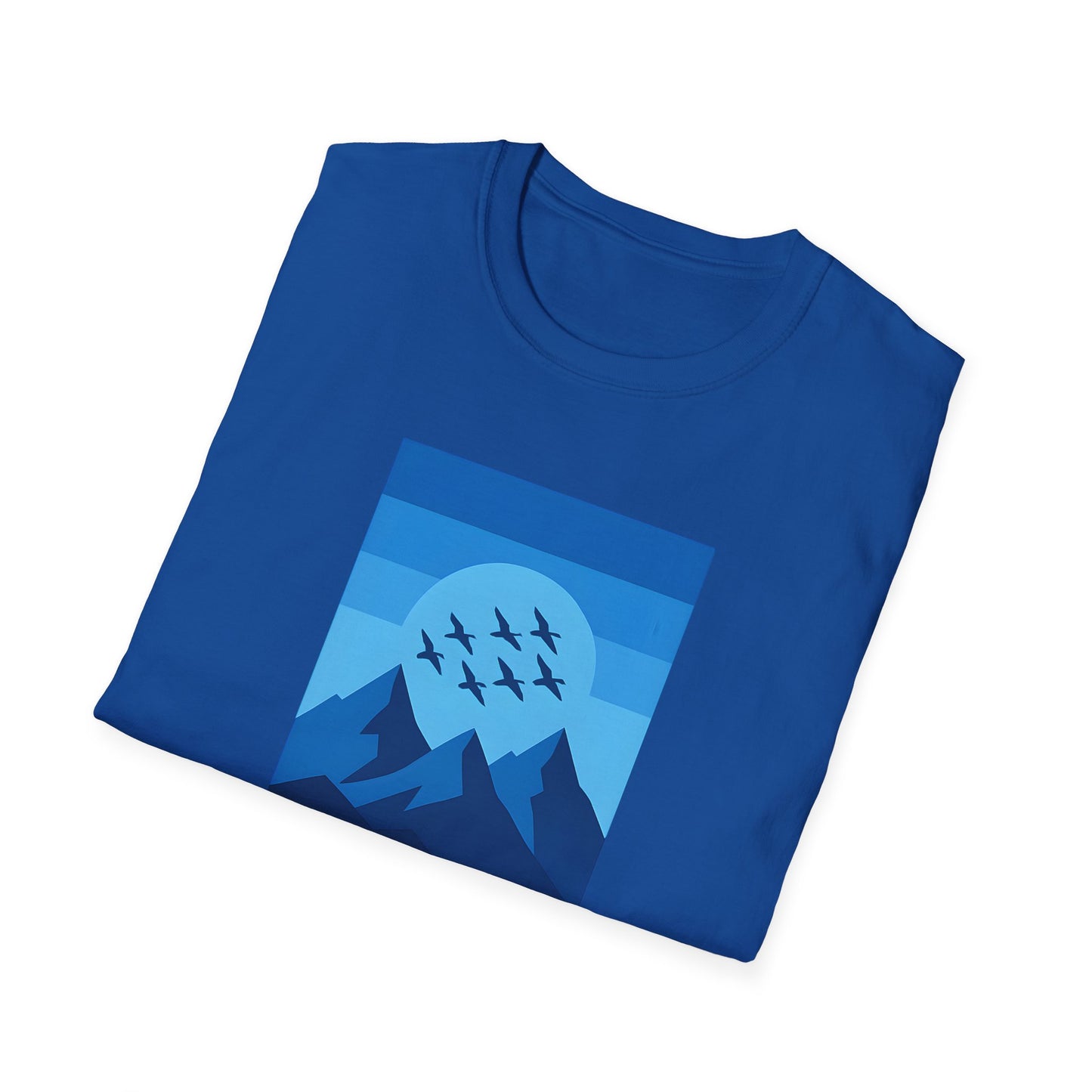 Blue Mountain Flight Silhouette T-shirt
