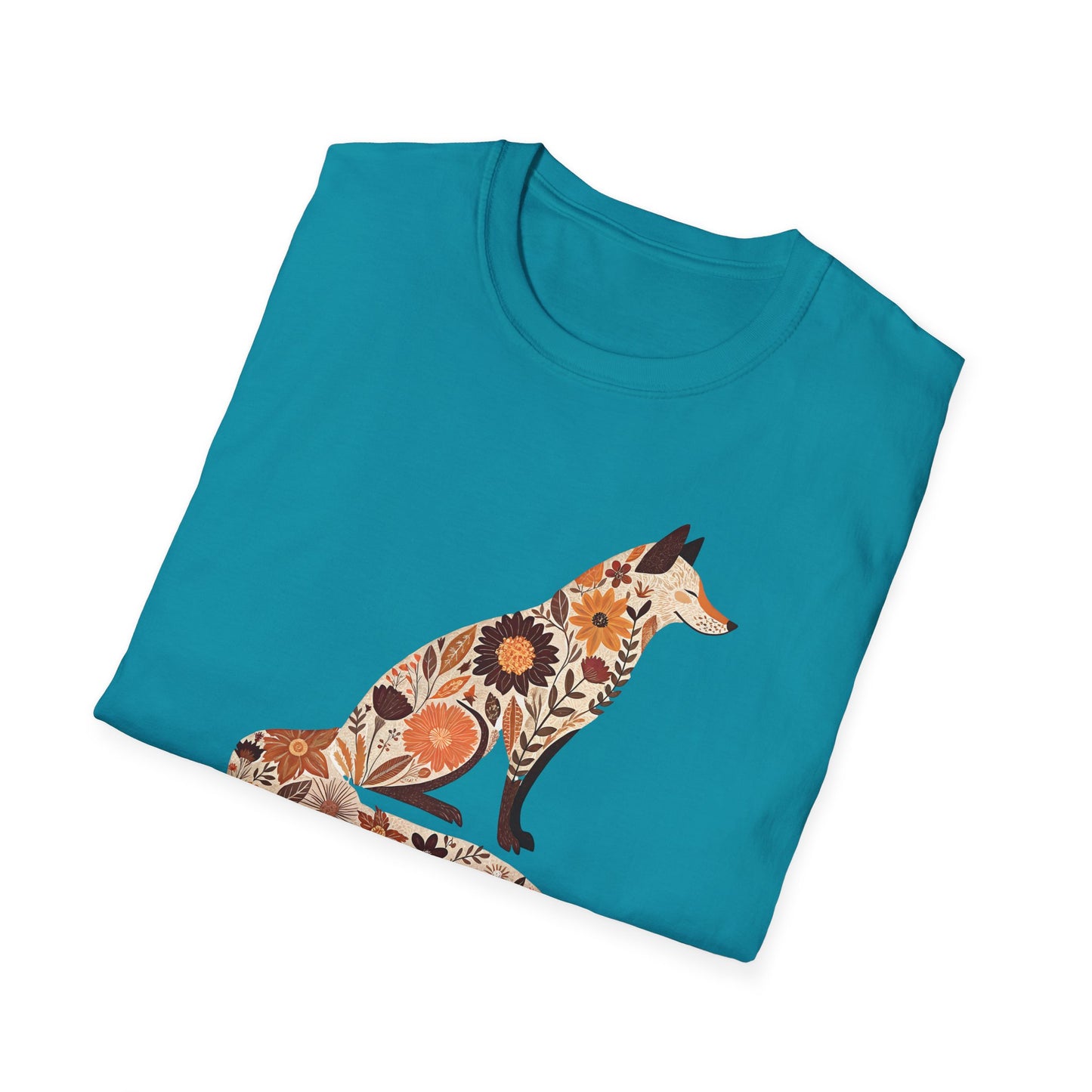 Fox Floral Pattern