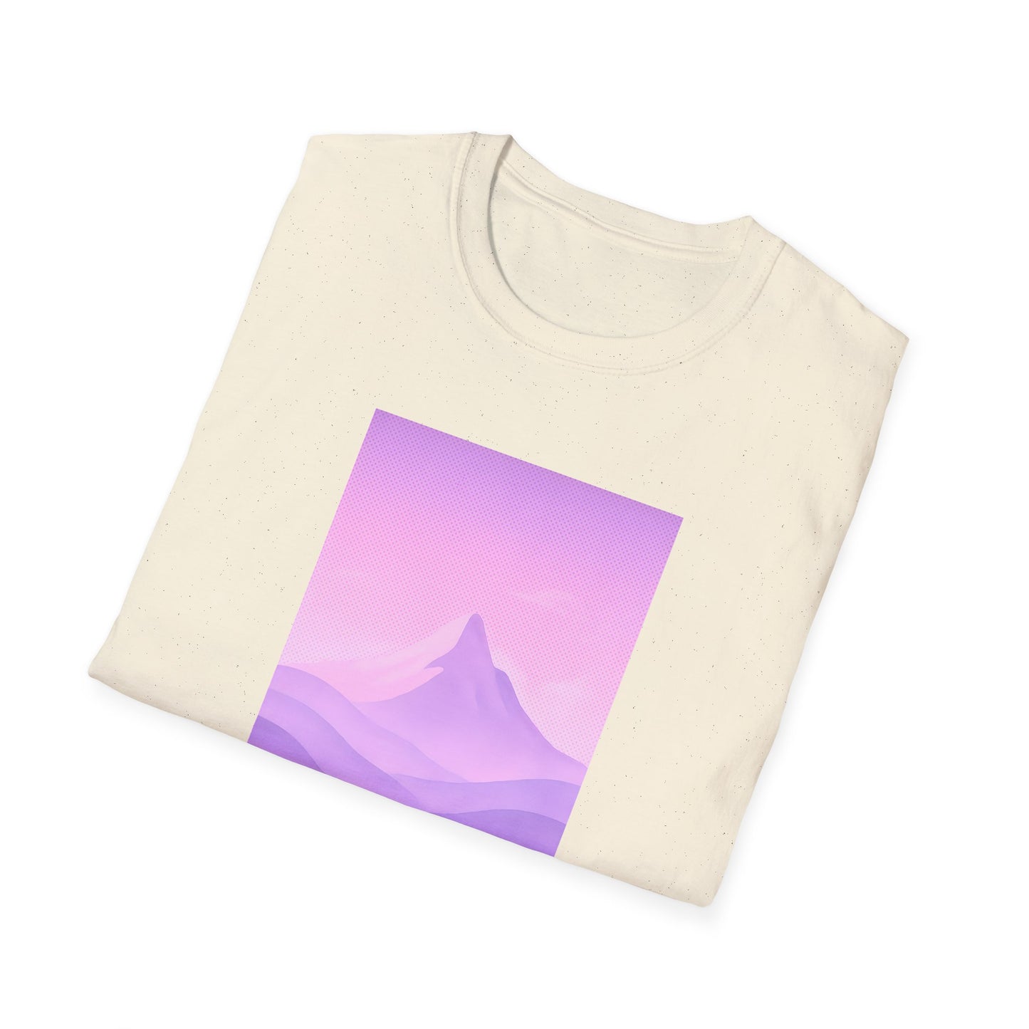 Layered Valley Violets Landscape T-shirt