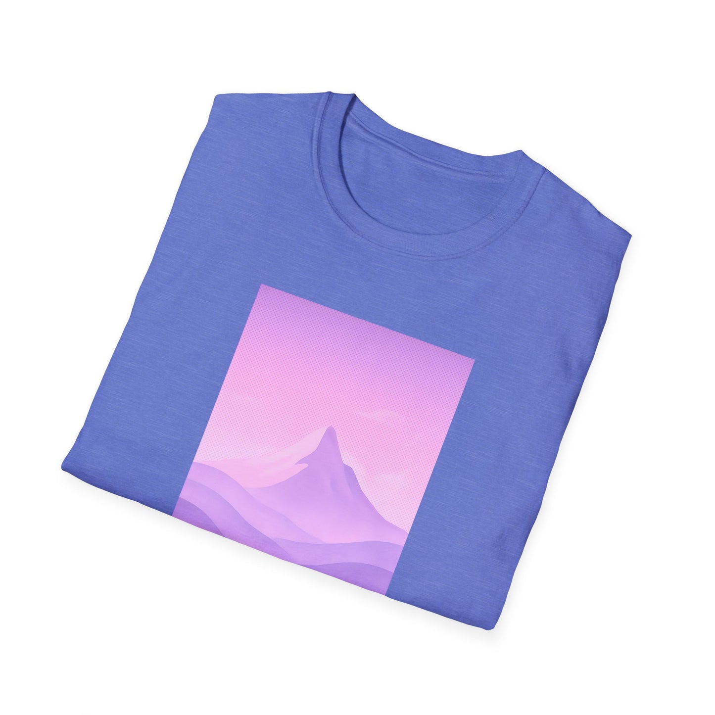 Layered Valley Violets Landscape T-shirt