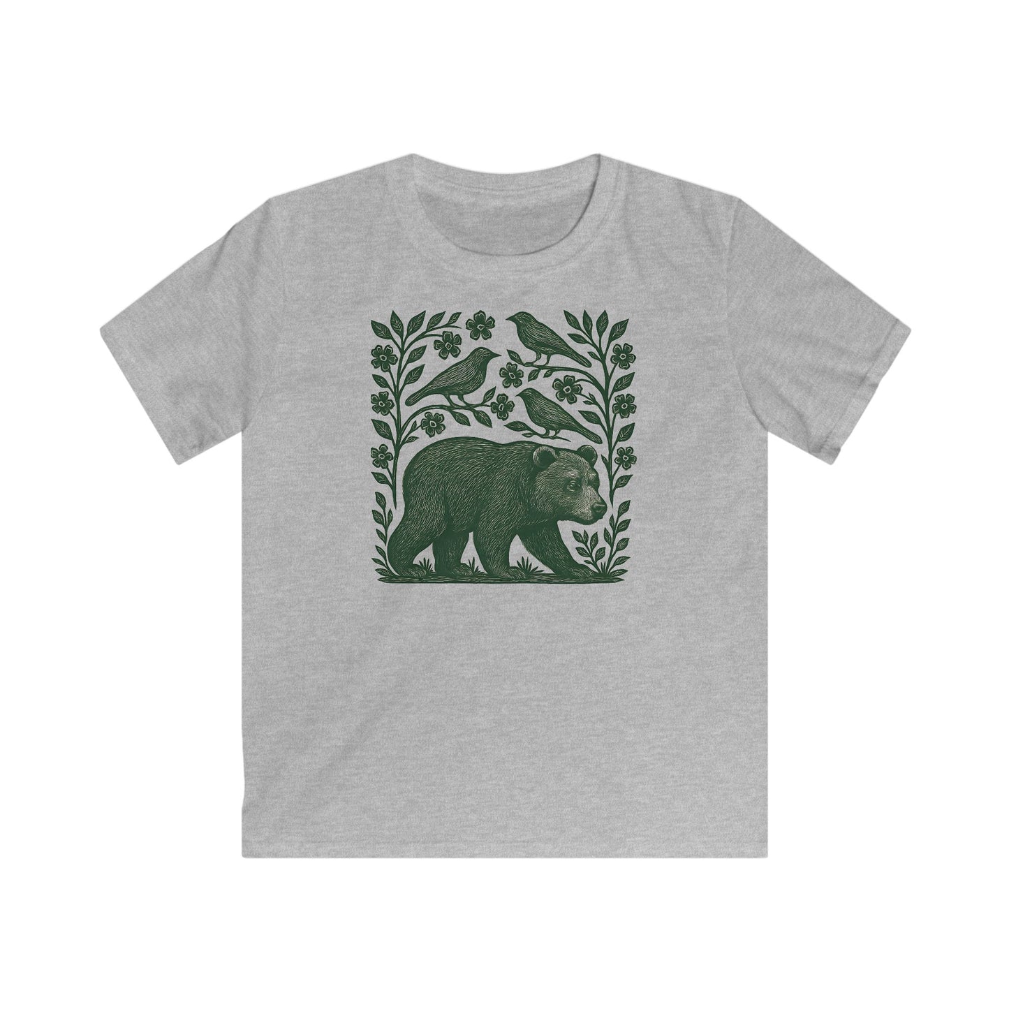 Children's Forest Bear And FriendsT-shirt