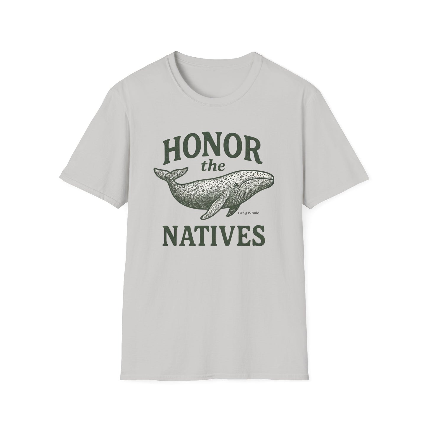 Honor The Natives Grey Whale