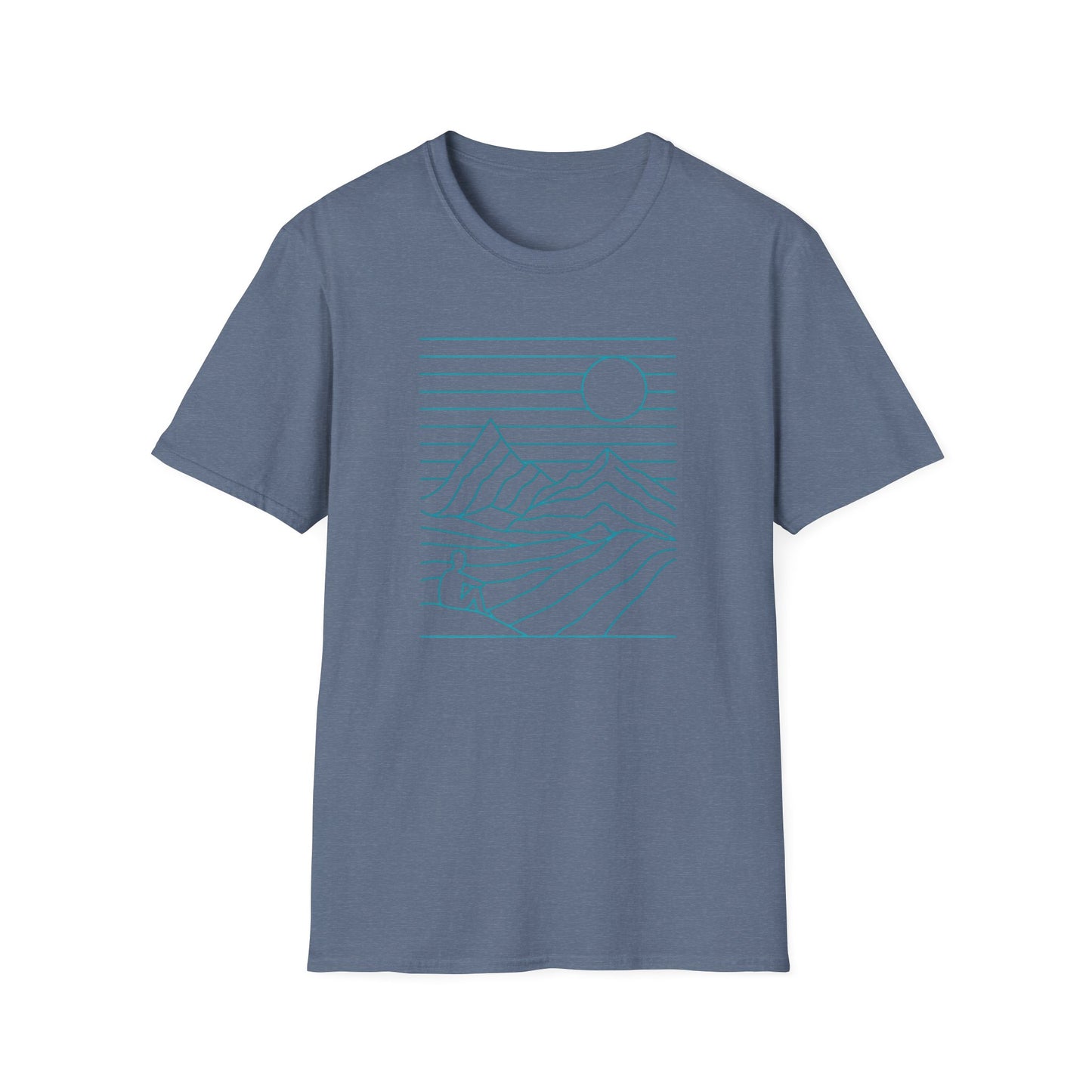 Notepad Line Landscape T-shirt