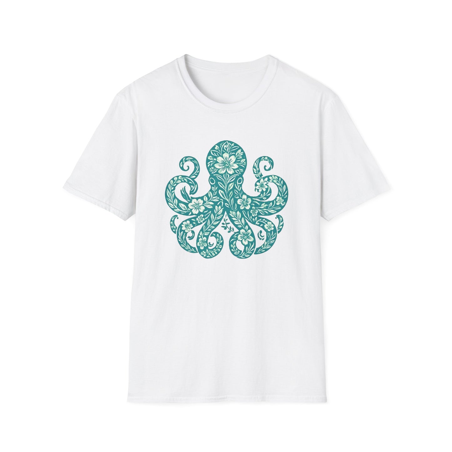 Octopus of Flowers T-shirt