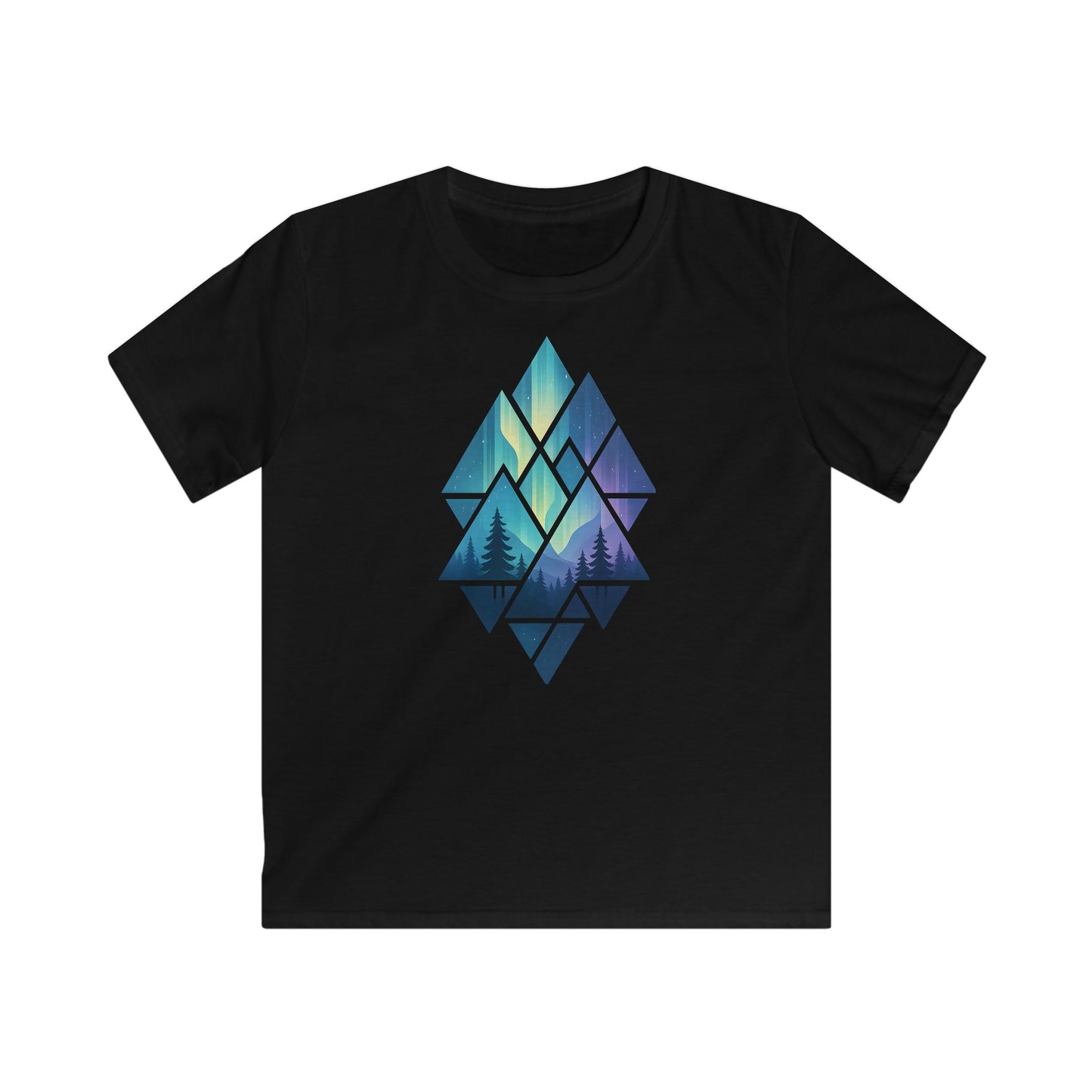 Children's Geometric Aurora T-shirt