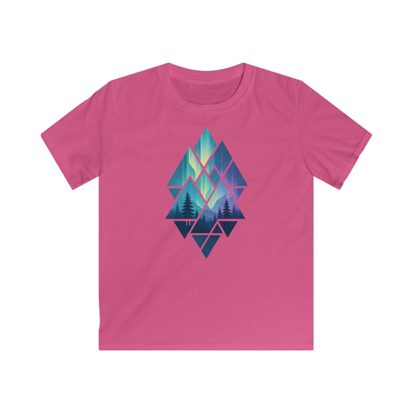 Children's Geometric Aurora T-shirt