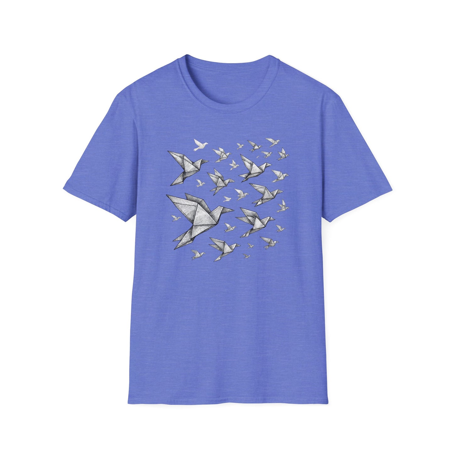 Origami Birds In Flight