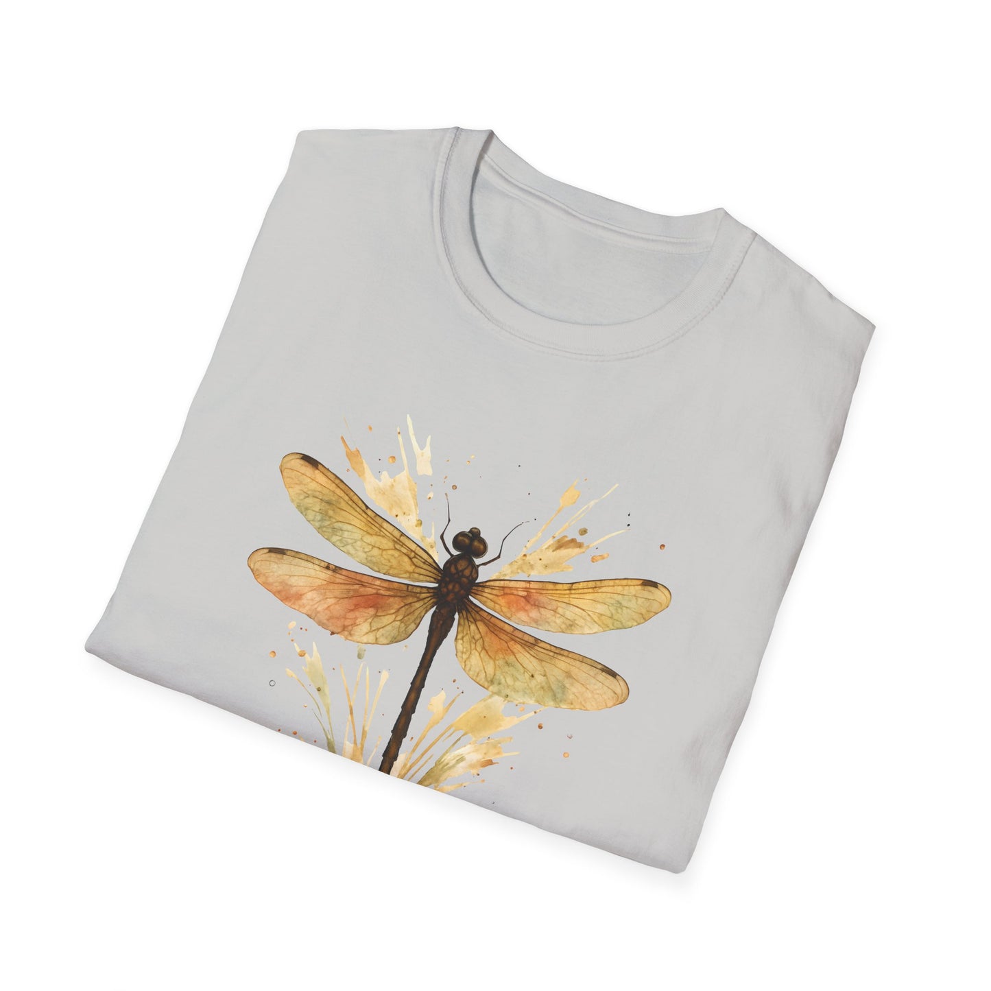 Dragonfly Gold Splash T-shirt