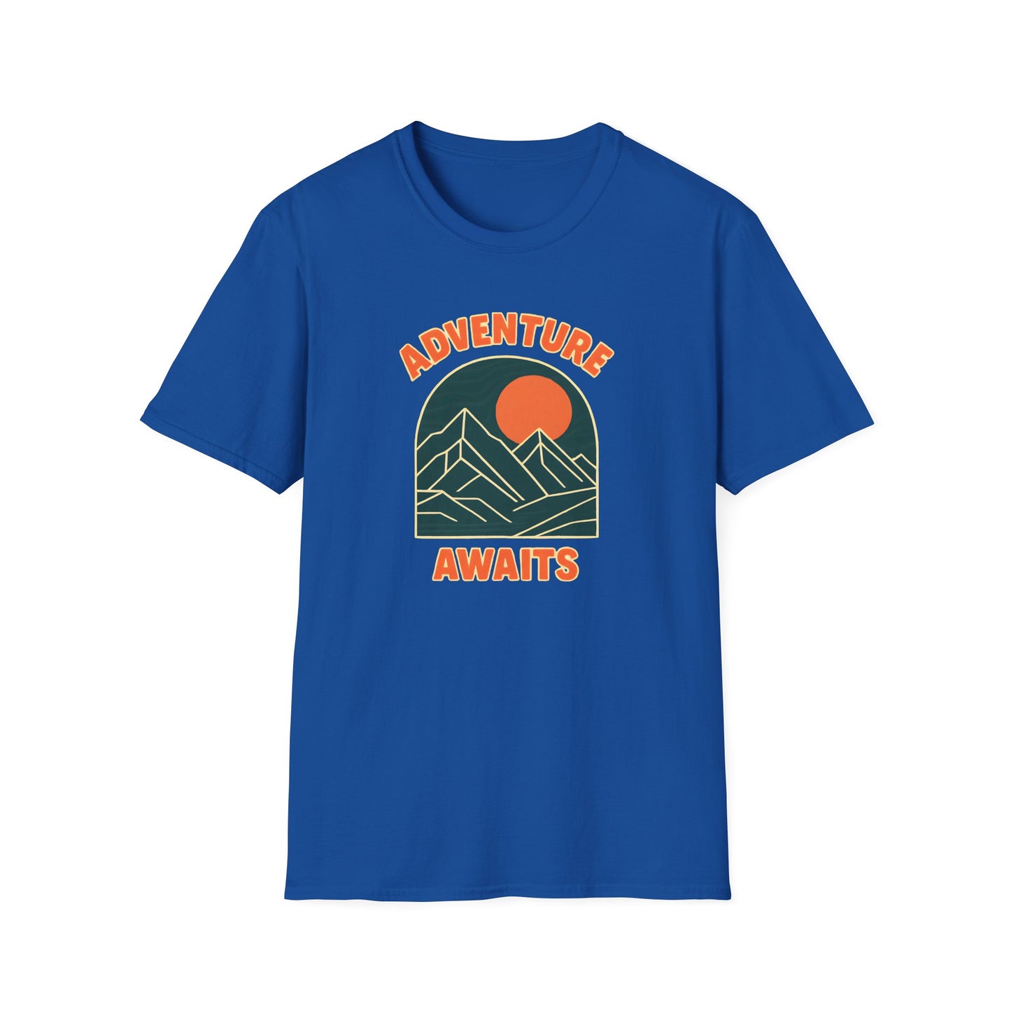 Adventure Awaits Mountain Landscape T-shirt