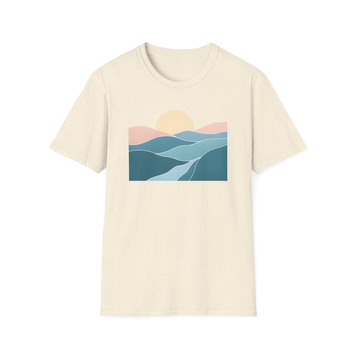 Sunset Over Rolling Hills T-shirt