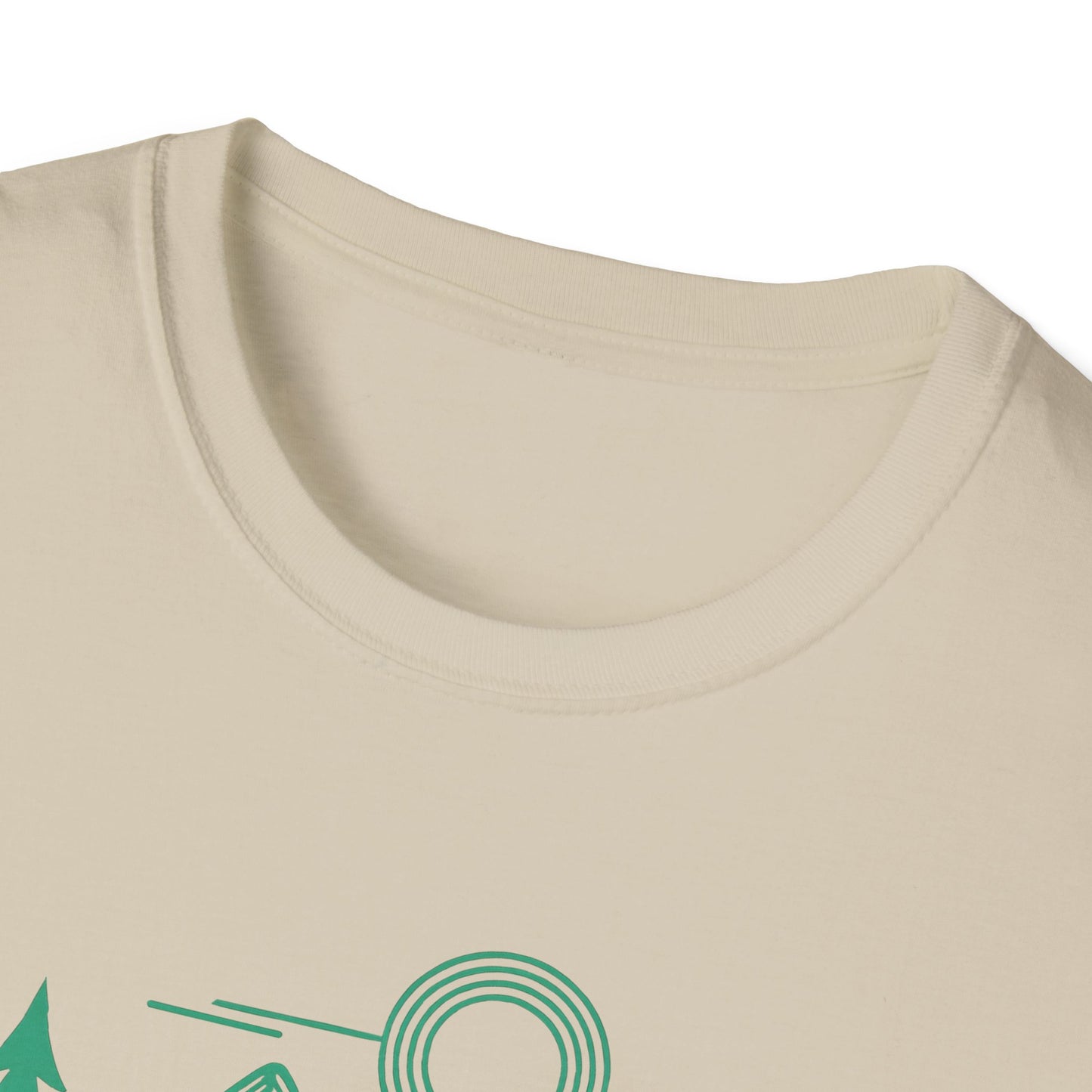 Geometrical Landscape Teal