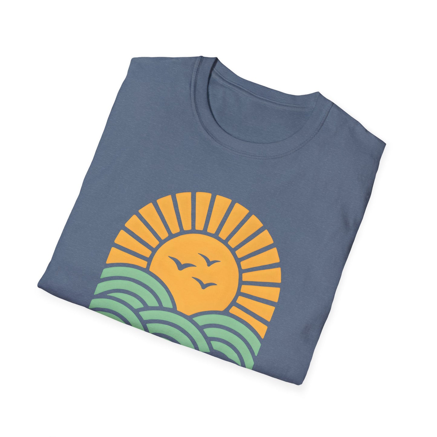 Sunrise Over Serene Waves T-shirt