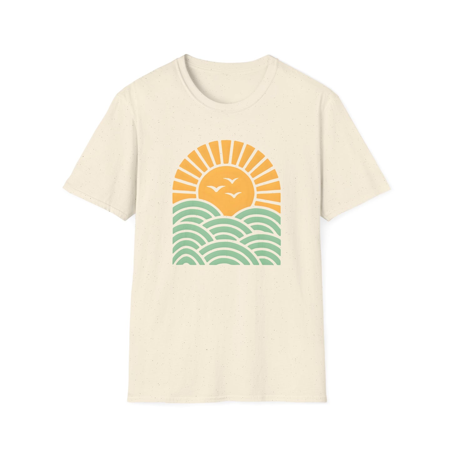 Sunrise Over Serene Waves T-shirt
