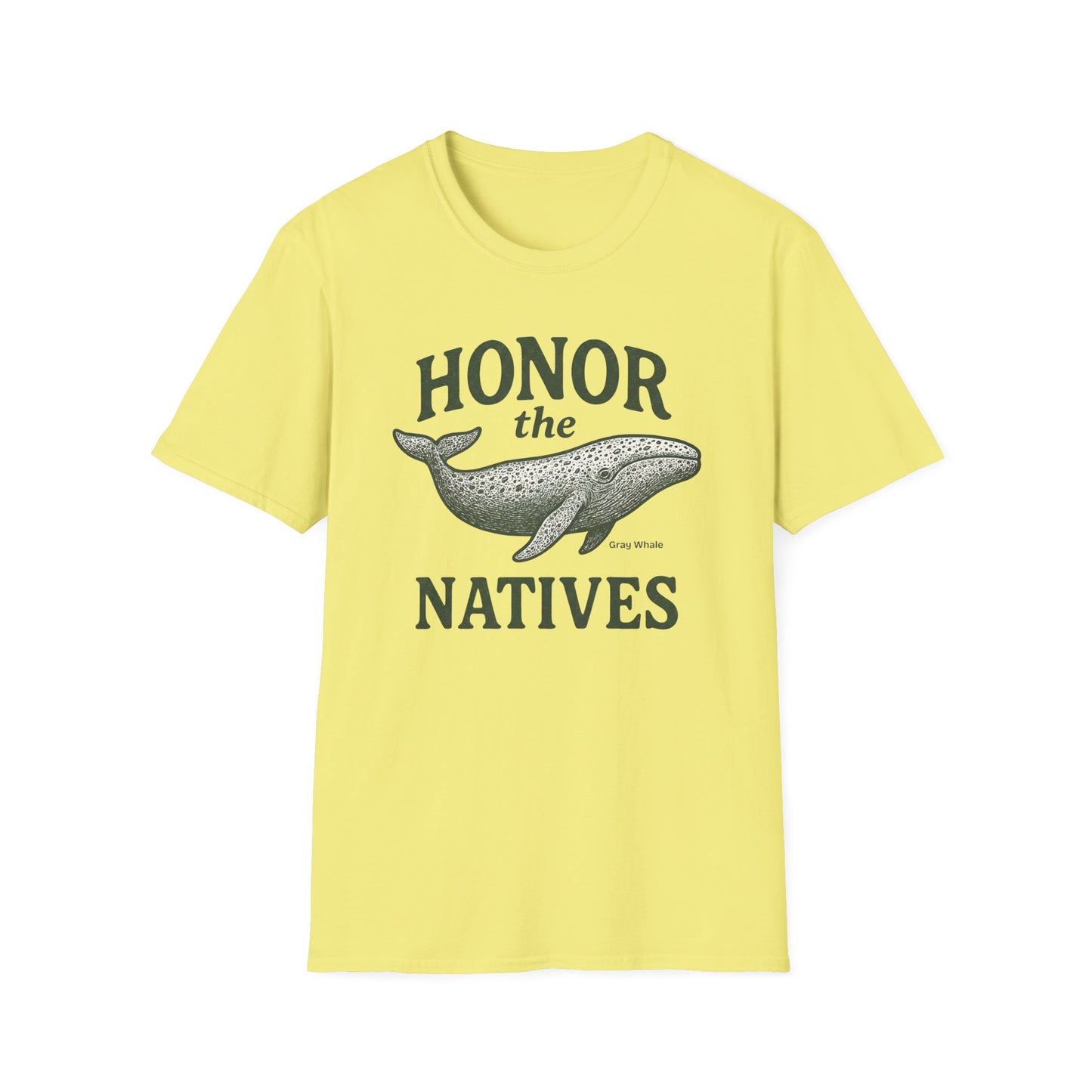 Honor The Natives Grey Whale