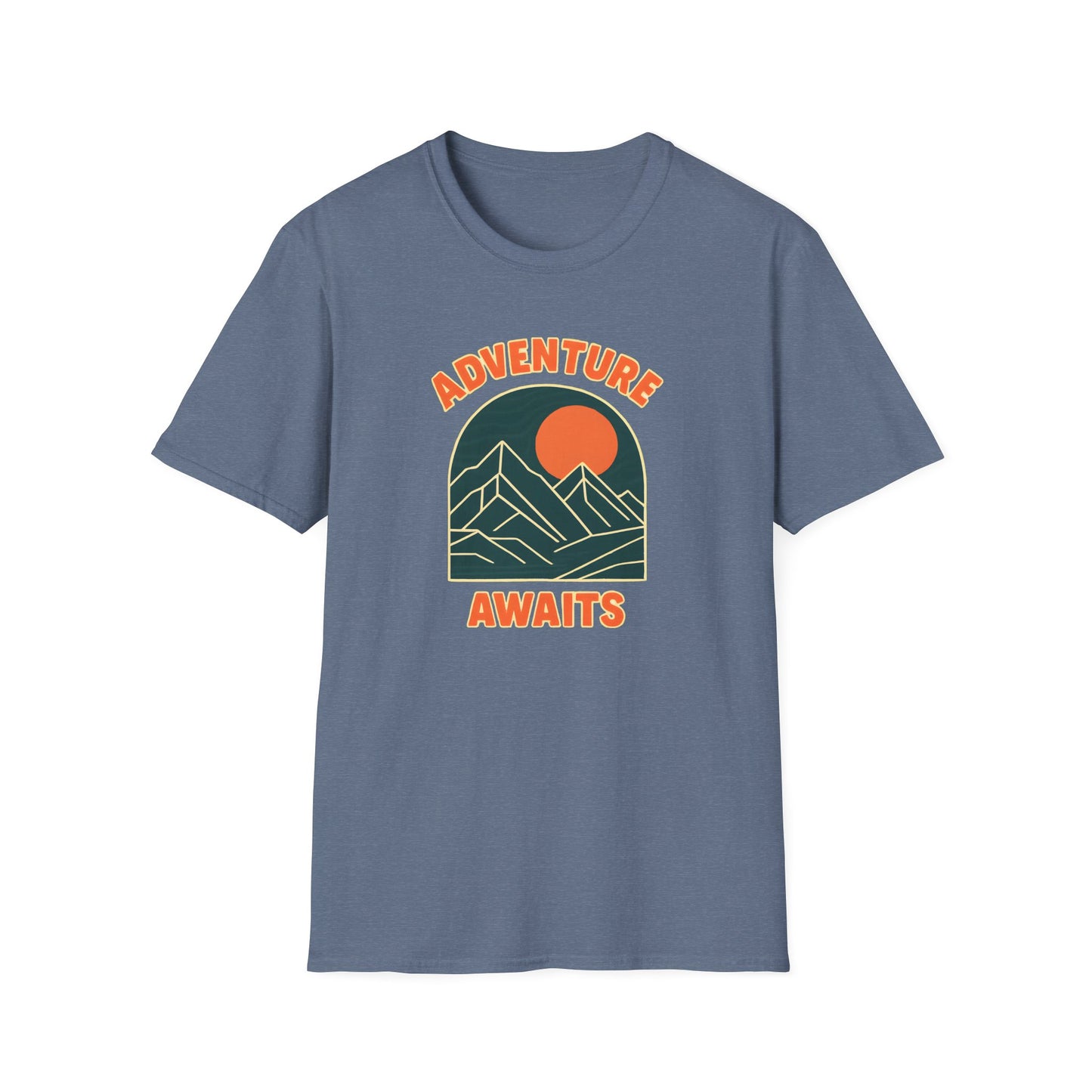 Adventure Awaits Mountain Landscape T-shirt