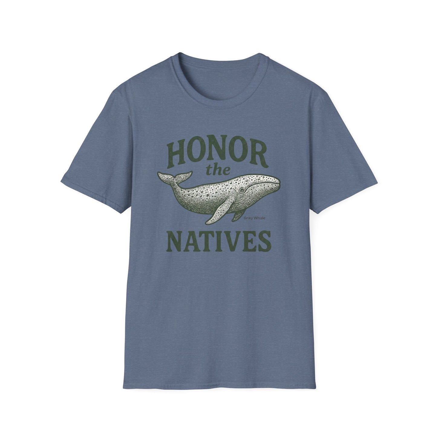 Honor The Natives Grey Whale