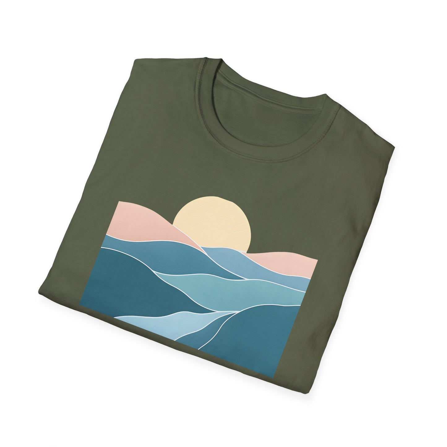 Sunset Over Rolling Hills T-shirt