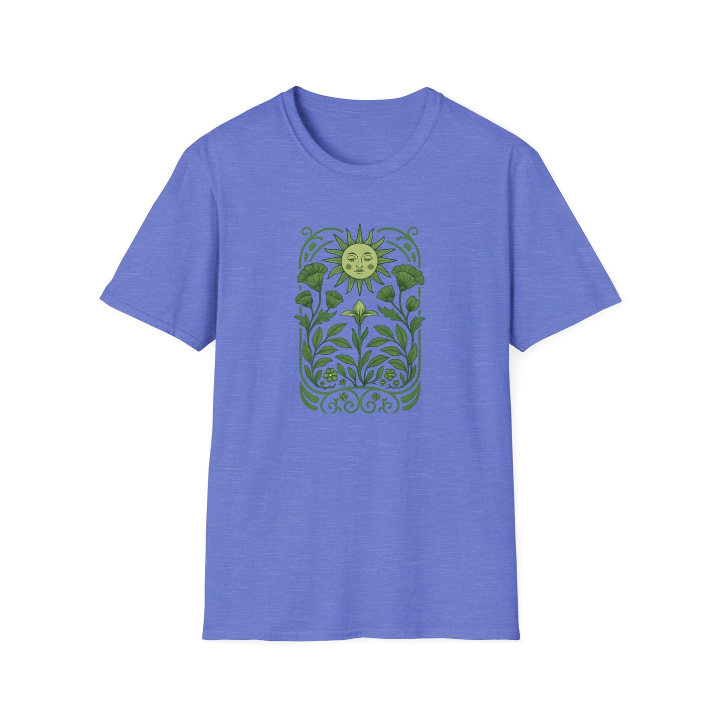 Serene Green Sunflower T-shirt