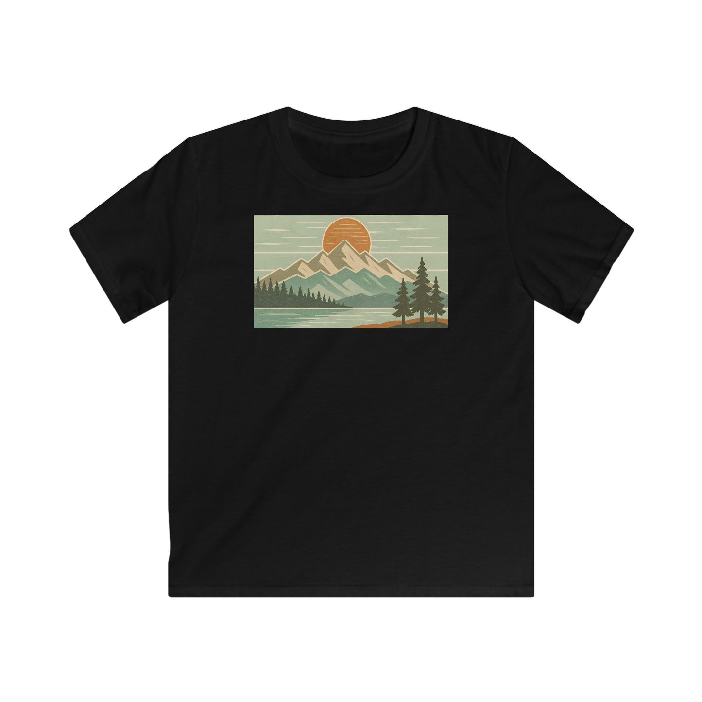 Children's Adventurous Landscape T-shirt